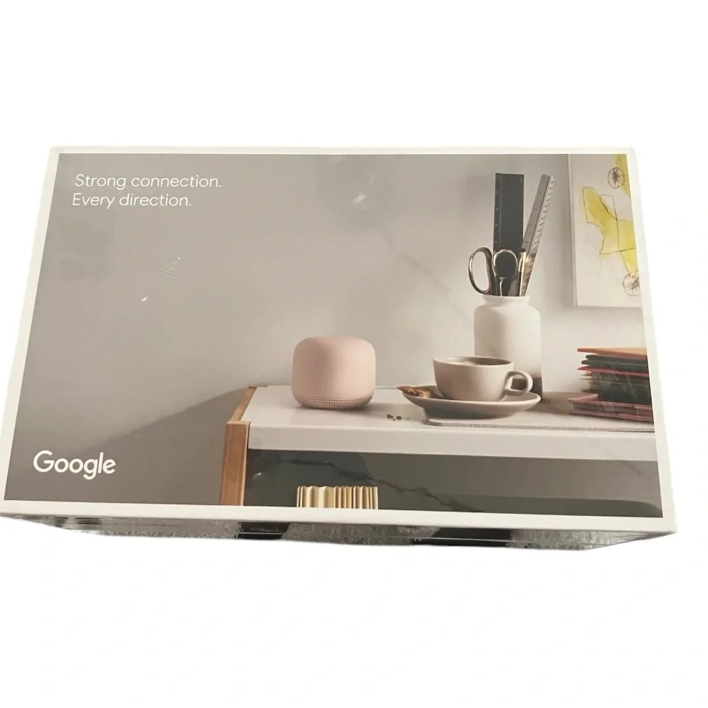 Google Nest Dual Band Wi Fi System Sand color New in Box ✨Host Pick✨5/15 & 6/20
